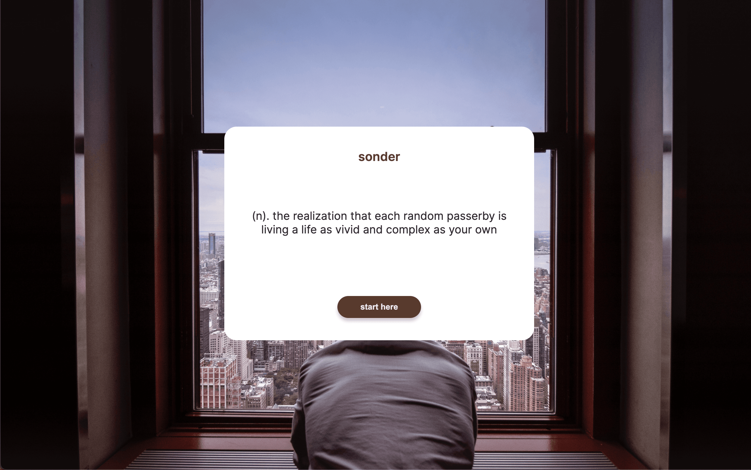 sonder
